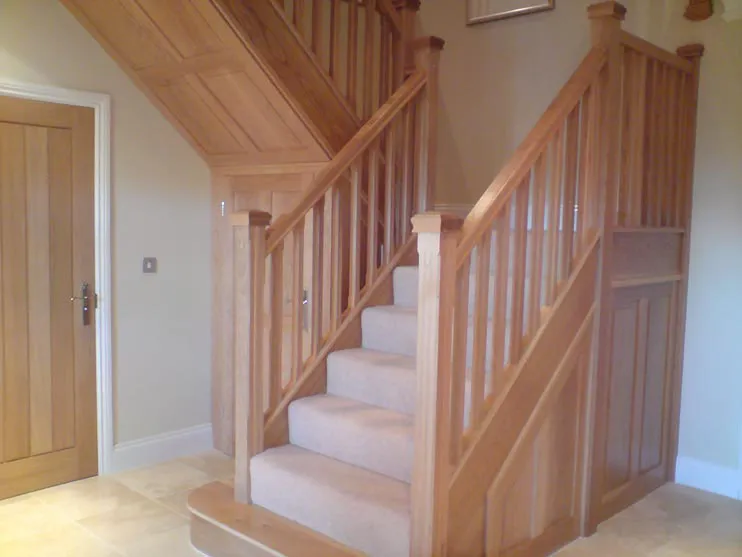 oak stairs